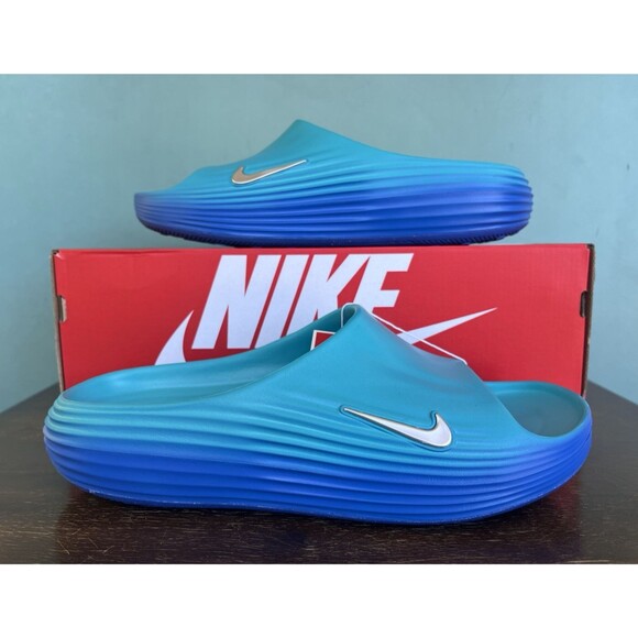 Nike ReactX Rejuven8 Slides "Dusty Cactus" Men's Size 14 HV4479-300 - Picture 1 of 11